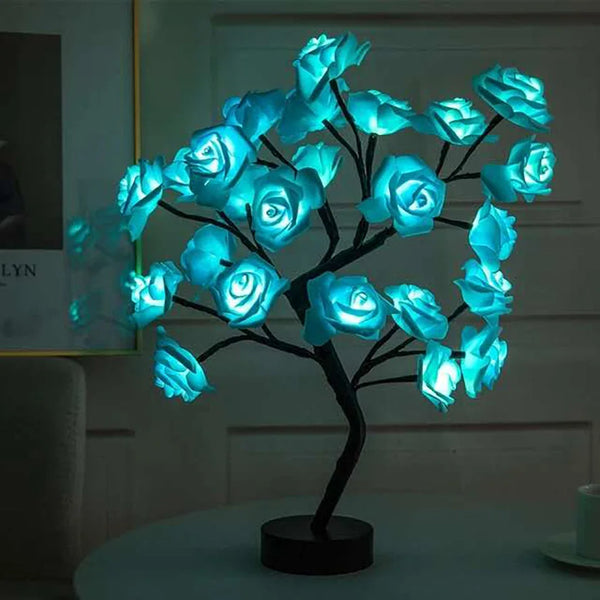 Enchanting LED Rose Tree Lamp