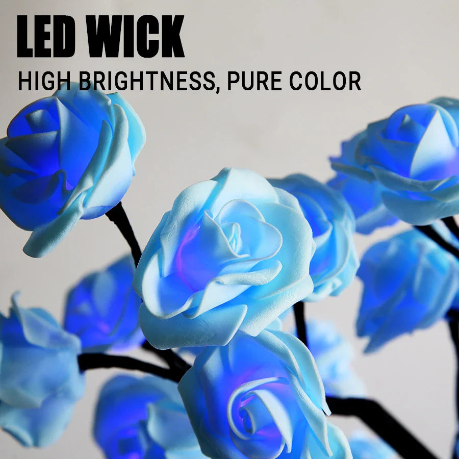 Enchanting LED Rose Tree Lamp